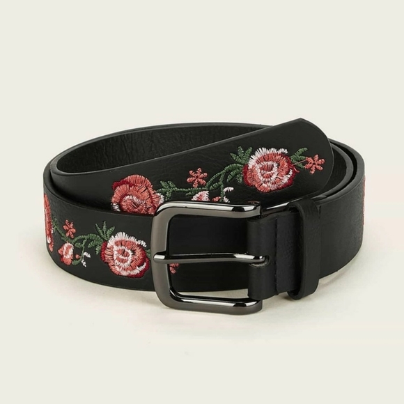 Accessories - Flower Embriodery Belt